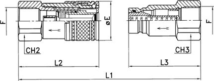 Antipicurare fețe plate, filet interior