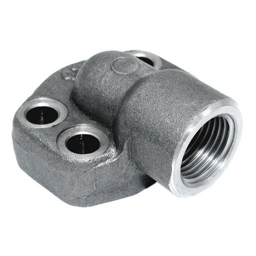 Adaptor flansă 90° cu filet interior