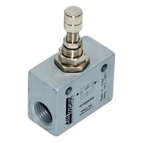 Drosel pneumatic cu filet interior