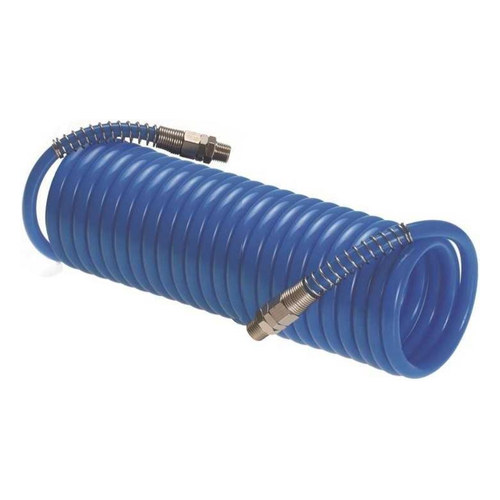 Furtun poliuretan spiralat 10 bar + fil. Ext. BSPT 1/4