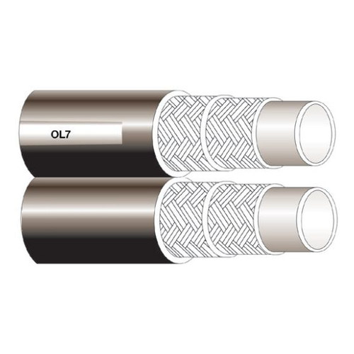 Furtun termoplast cu insertie textilă R7 TWIN
