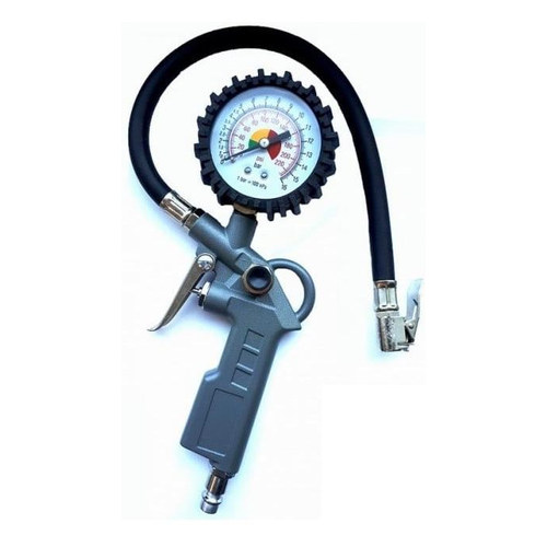 Pistol pneumatic cu manometru