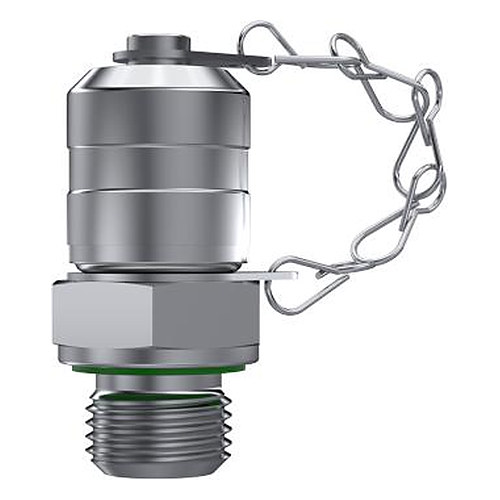 Racord punct măsurare FE o-ring, capac metal